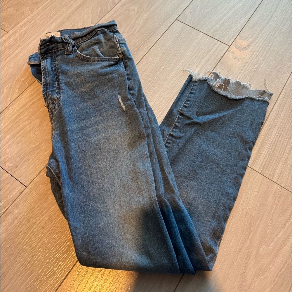 Evident Los Angeles cropped flare jeans 27